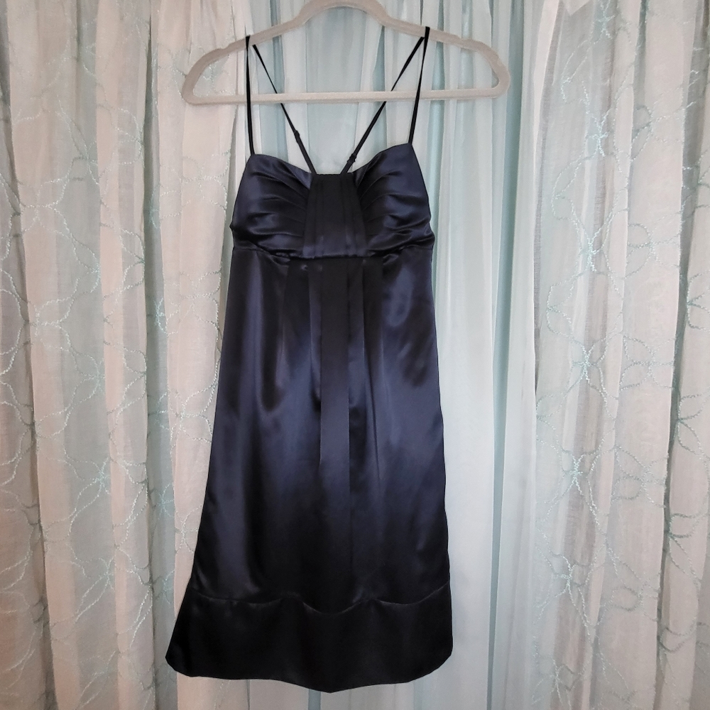 BCBG Paris mini dress gark navy blue size 2